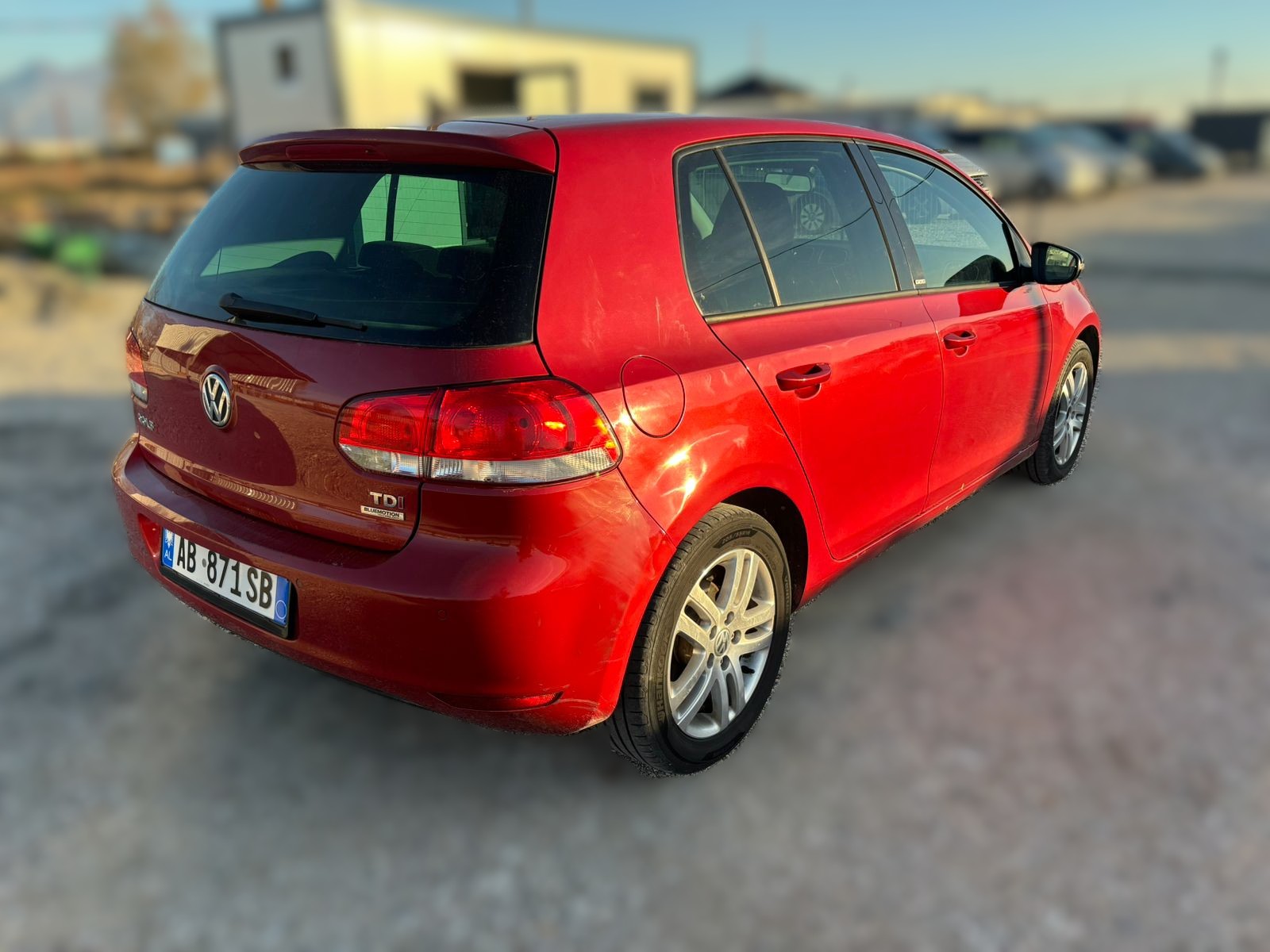 rent a vw golf 6 2011 in tirana